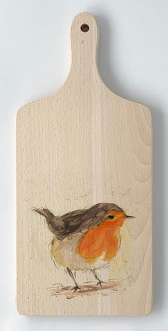 Paddle Chopping Board - The Usual Suspects Robin