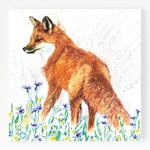 Ceramic Trivet - Standing Fox