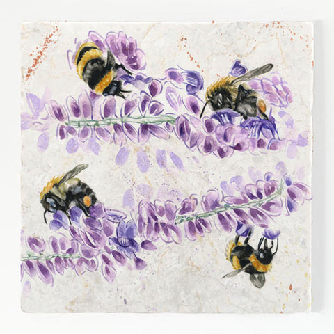 Small Trivet - Study in Bee