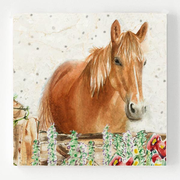 Marble Coaster - Summer Horse