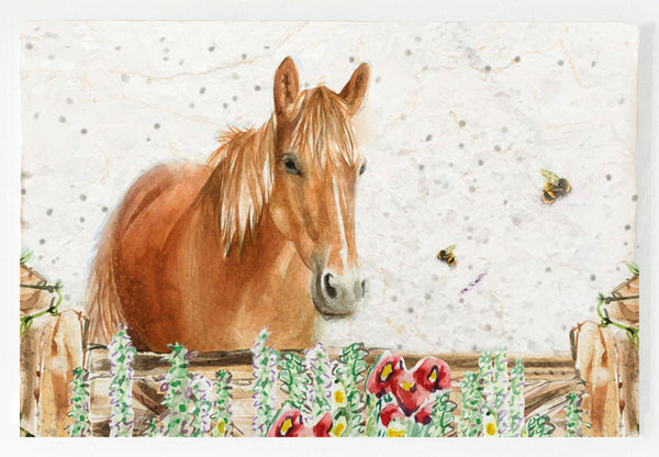 Small Sharing Board - Summer Horse