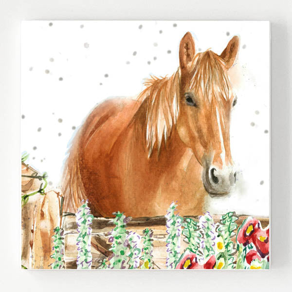Ceramic Coaster - Summer Horse