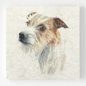 Marble Coaster - Terrier