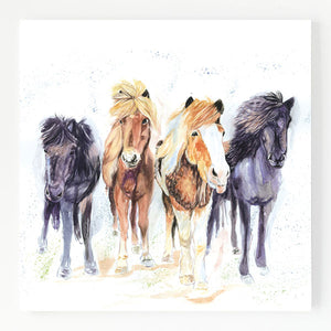 Ceramic Trivet - The Pony Club