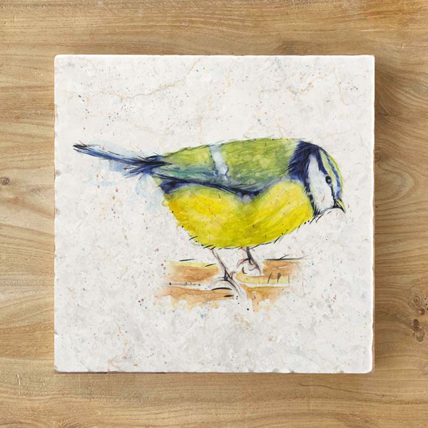 Marble Coaster - The Usual Suspects - Blue Tit