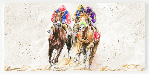 Ceramic Table Runner - The Gallop