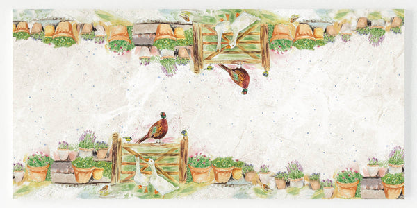 Ceramic Table Runner - The Gardening Club Mirror