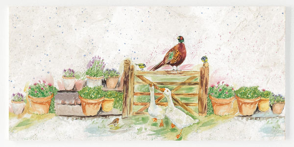 Ceramic Table Runner - The Gardening Club