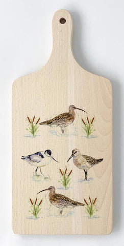 Paddle Chopping Board - Water Dwellers