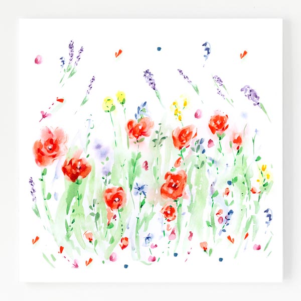Ceramic Trivet - Wild Meadow