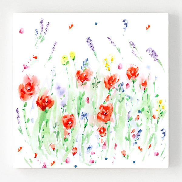 Ceramic Coaster - Wild Meadow