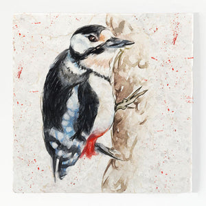 Small Trivet - Woodpecker