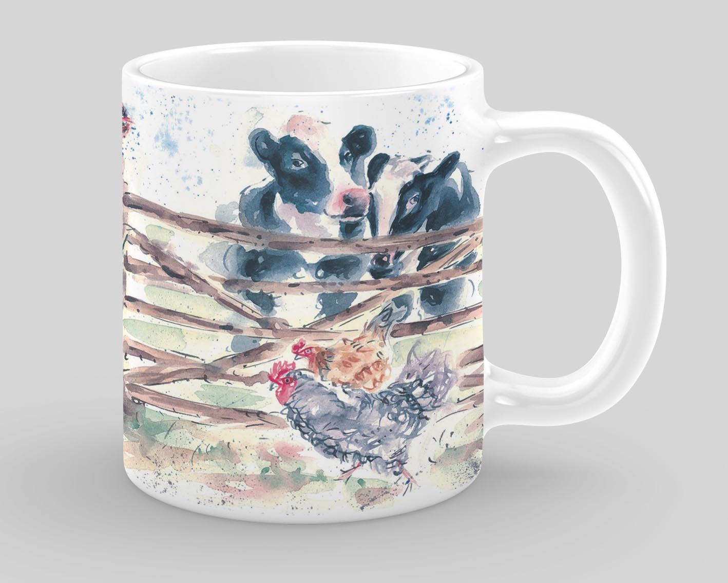 Fine Bone China Mug - Cow 'n' Gate