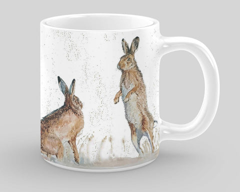 Fine Bone China Mug - Harvest Hares