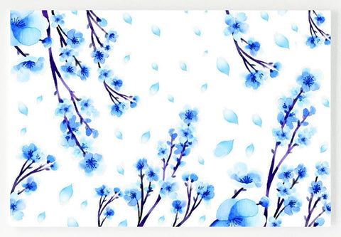 Ceramic Placemat - Blue Blossom