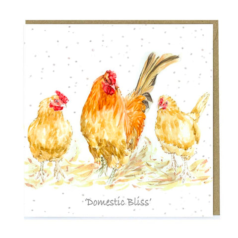 Greetings Card - Domestic Bliss