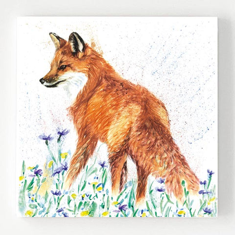 Ceramic Coaster - Standing Fox