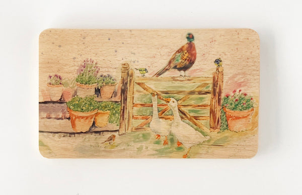 Wooden Chopping Board (small) - The Gardening Club