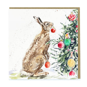 Greetings Card - Hare 'n' Christmas