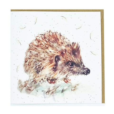 Greetings Card - Little Hedgehog