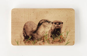 Wooden Chopping Board (small) - Otter Tales