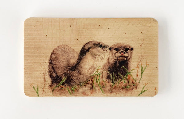 Wooden Chopping Board (small) - Otter Tales