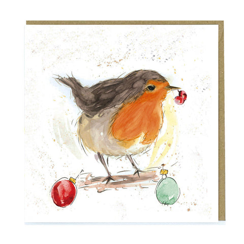 Gift Card - Christmas Robin