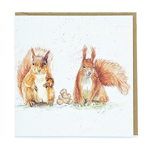 Greetings Card - The Scurry